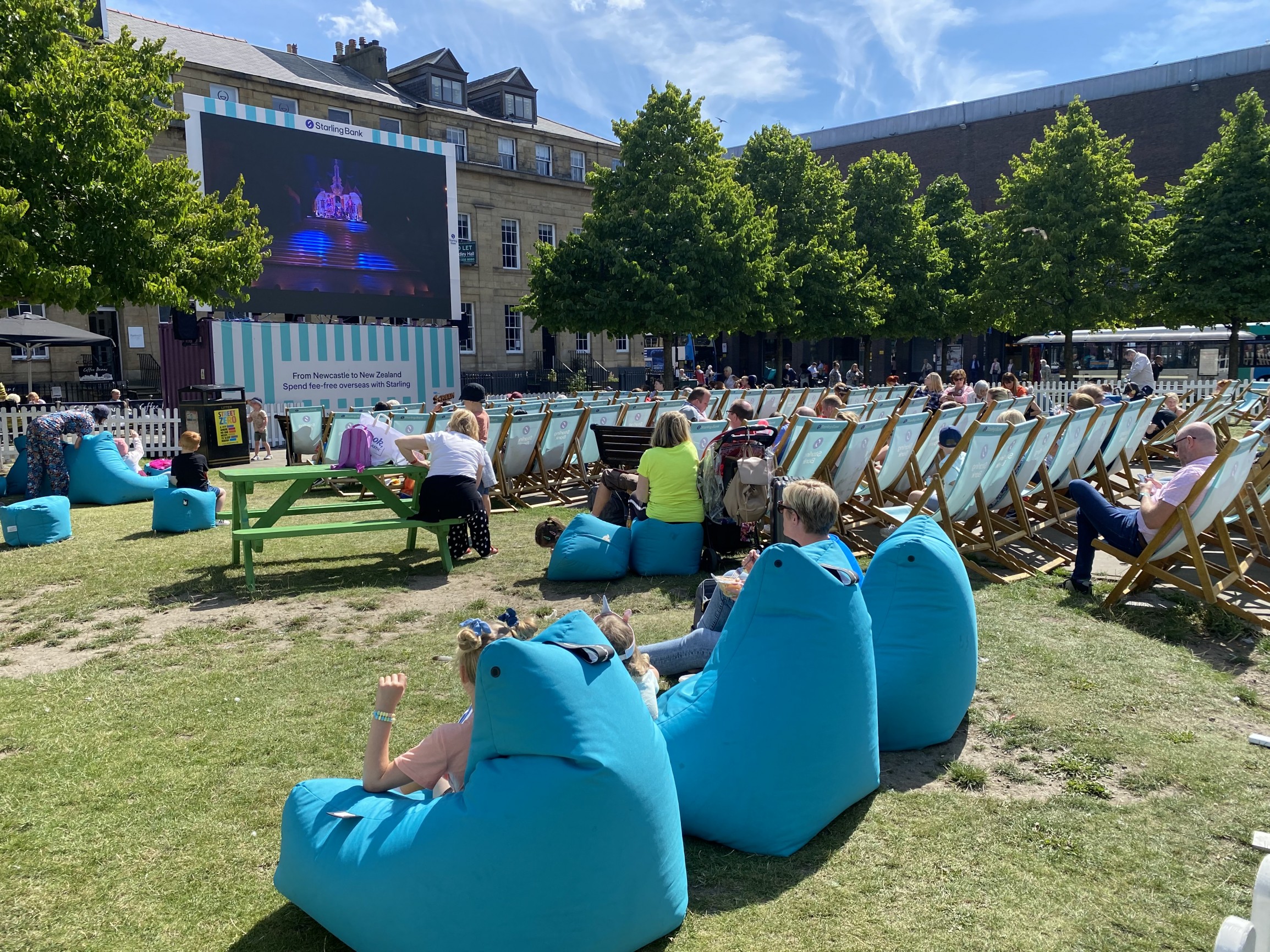 Screen on the Green at Old Eldon Square
